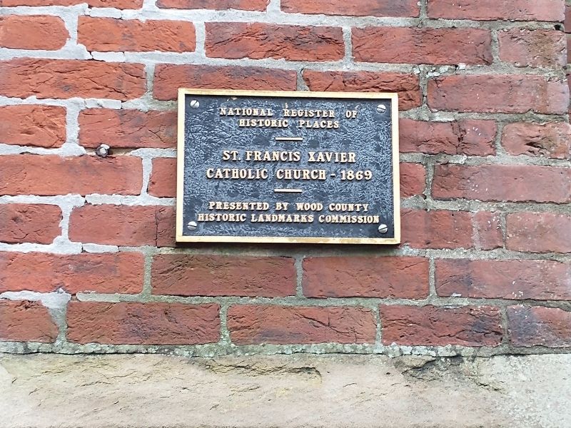 Saint Francis Xavier Catholic Church Marker image. Click for full size.