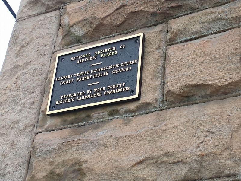 Calvary Temple Evangelical Church Marker image. Click for full size.