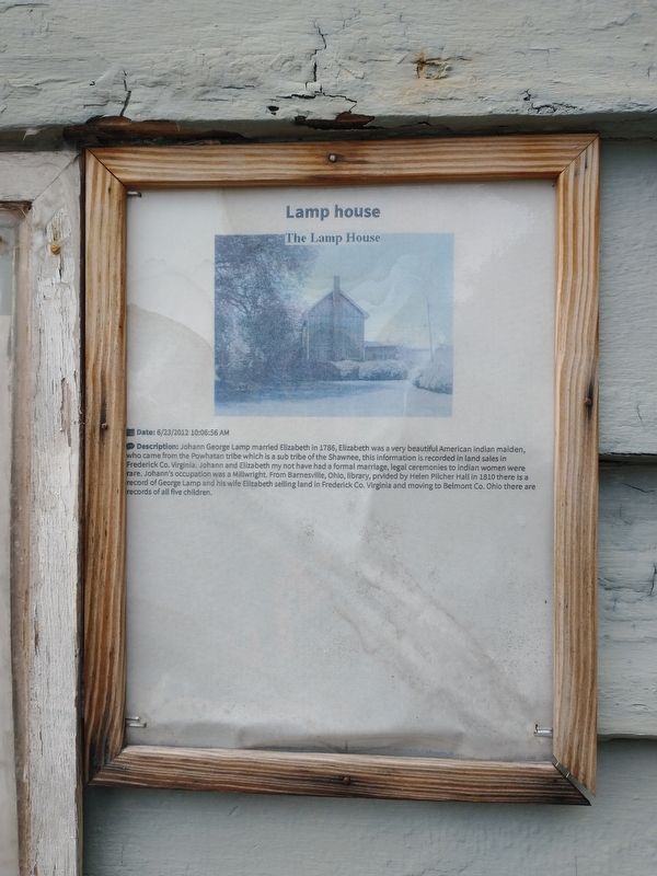 Lamp House Marker image. Click for full size.