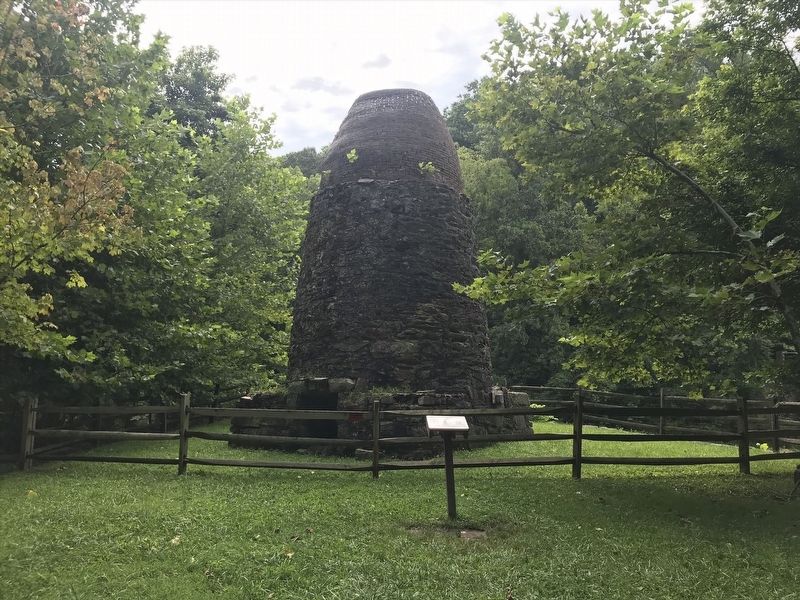 Stafford Flint Furnace Marker. Click for full size. Stafford Flint Furnace Marker image. Click for full size.