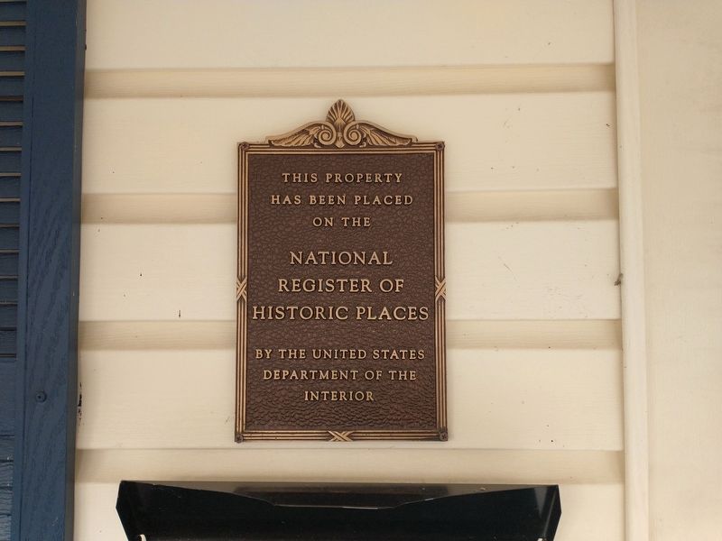 Amiss-McCrary House Marker image. Click for full size.