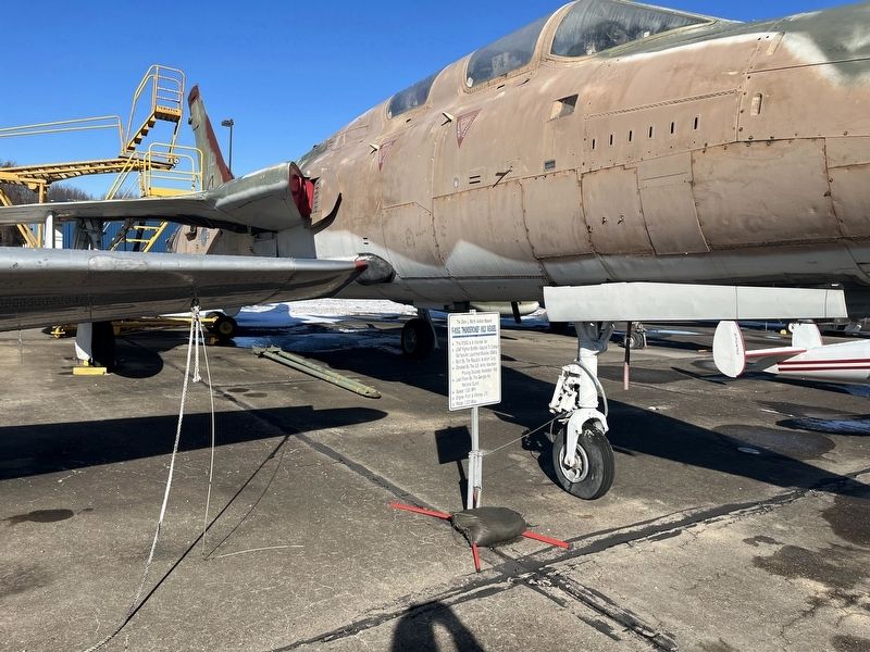F-105G Thunderchief Wild Weasel Display. Click for full size. F-105G Thunderchief Wild Weasel Display image. Click for full size.