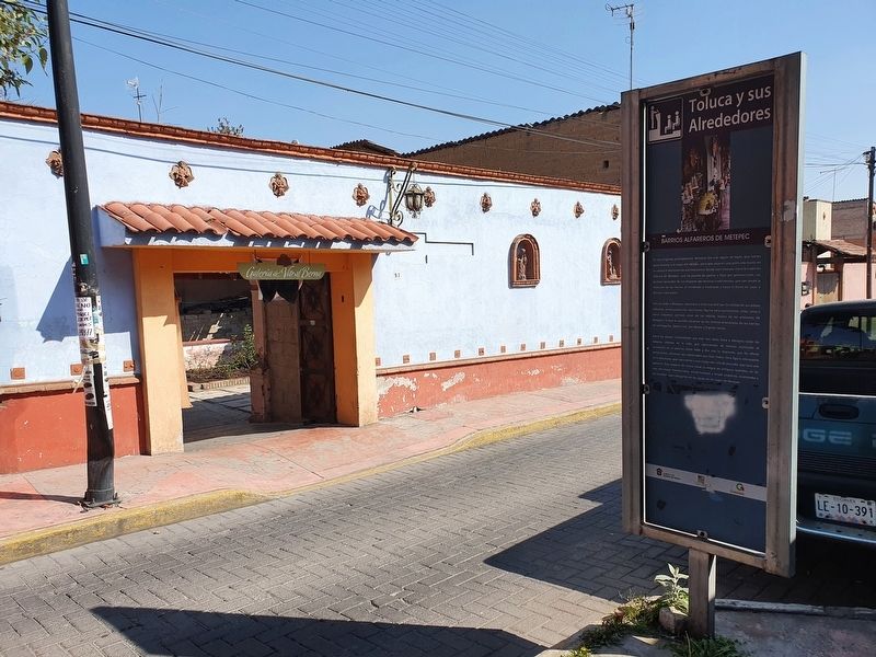 Pottery Workshop Neighborhoods of Metepec Marker image. Click for full size.