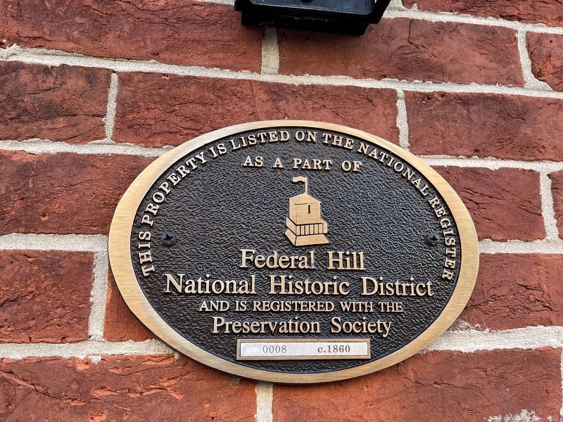 217 East Churchill Street Marker. Click for full size. 217 East Churchill Street Marker image. Click for full size.