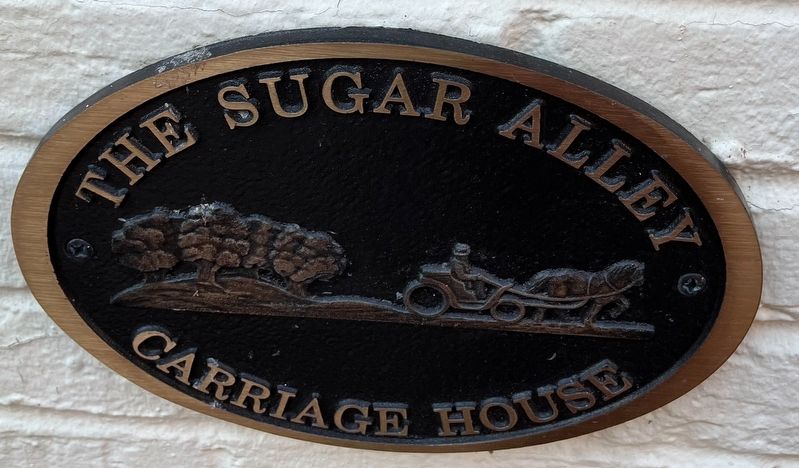 Additional plaque on the house. Click for full size. Additional plaque on the house image. Click for full size.