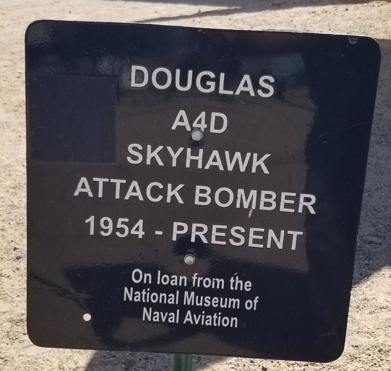 Douglas A4D Skyhawk Marker. Click for full size. Douglas A4D Skyhawk Marker image. Click for full size.