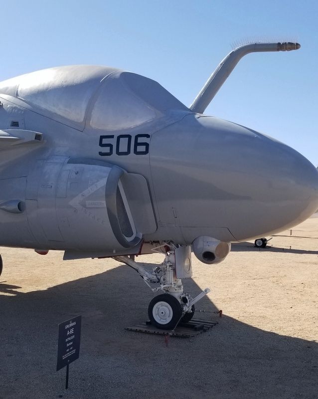 Closeup of the Grumman A-6E Intruder Marker. Click for full size. Closeup of the Grumman A-6E Intruder Marker image. Click for full size.