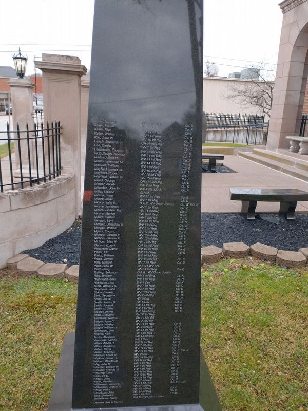 Tyler County Civil War Memorial image. Click for full size.