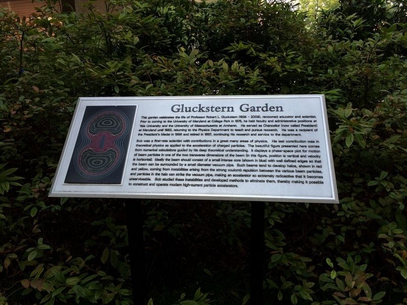Gluckstern Garden Marker. Click for full size. Gluckstern Garden Marker image. Click for full size.
