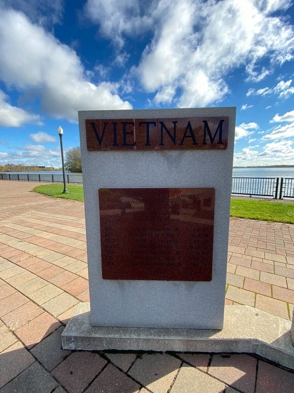 Ecorse Vietnam Memorial. Click for full size. Ecorse Vietnam Memorial image. Click for full size.