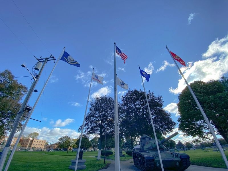 River Rouge Persian Gulf Veterans Memorial. Click for full size. River Rouge Persian Gulf Veterans Memorial image. Click for full size.