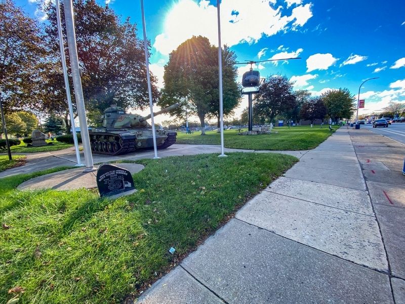 River Rouge Veterans Memorial. Click for full size. River Rouge Veterans Memorial image. Click for full size.