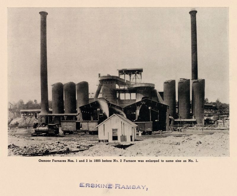 Oxmoor Iron Furnaces. Click for full size. Oxmoor Iron Furnaces image. Click for full size.