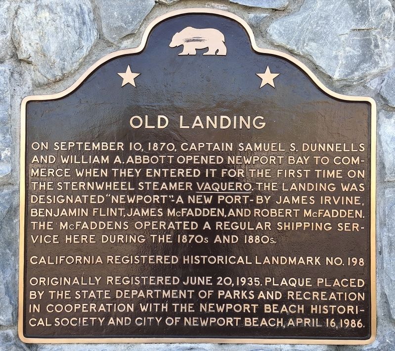 Old Landing Marker image. Click for full size.