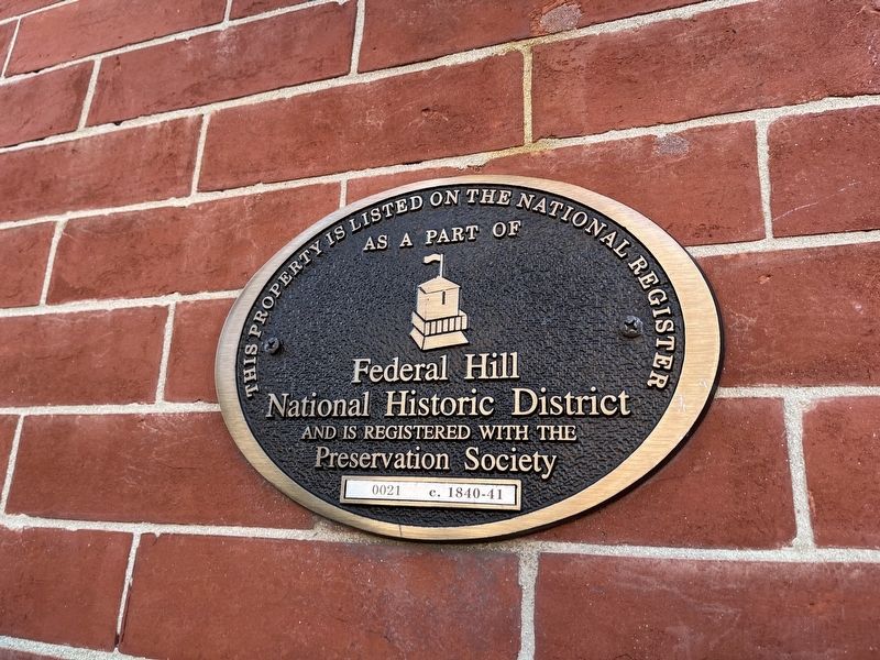 117 East Montgomery Street Marker image. Click for full size.