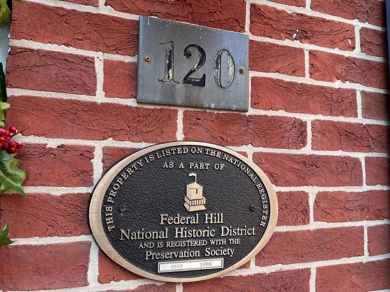 120 East Montgomery Street Marker image. Click for more information.