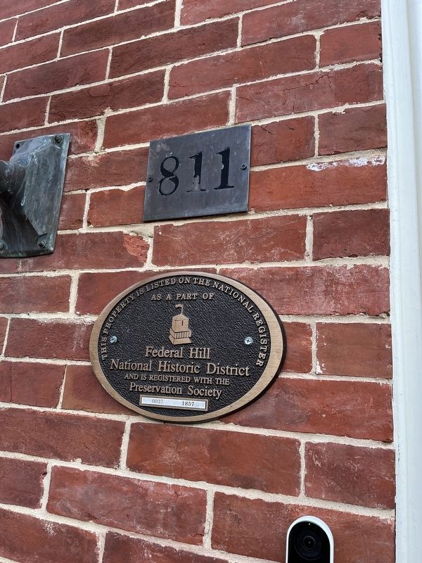 811 William Street Marker. Click for full size. 811 William Street Marker image. Click for full size.