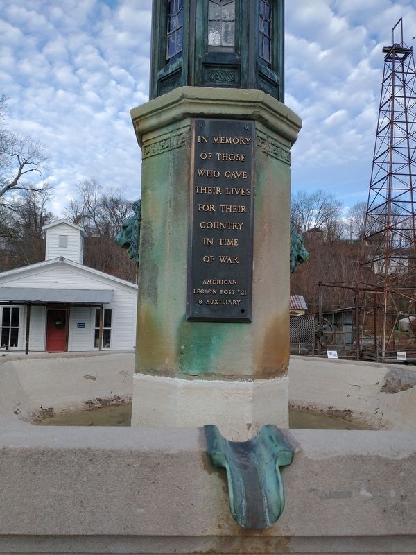 American Legion Post No. 21 Veterans Memorial image. Click for full size.