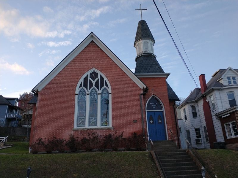 Market Street Chapel Marker. Click for full size. Market Street Chapel Marker image. Click for full size.