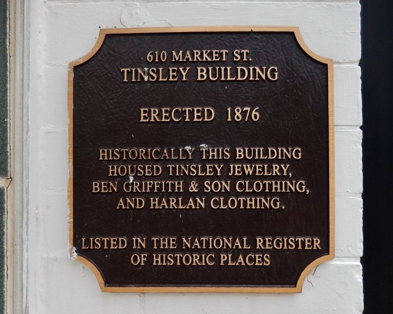 Tinsley Building Marker image. Click for full size.