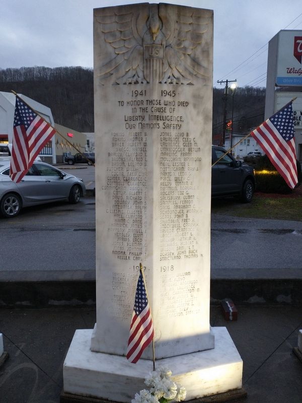 Clay County WWI & WWII Veterans Memorial image. Click for full size.