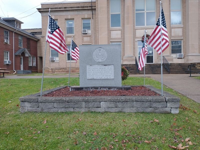 Gilmer County Veterans Memorial image. Click for full size.
