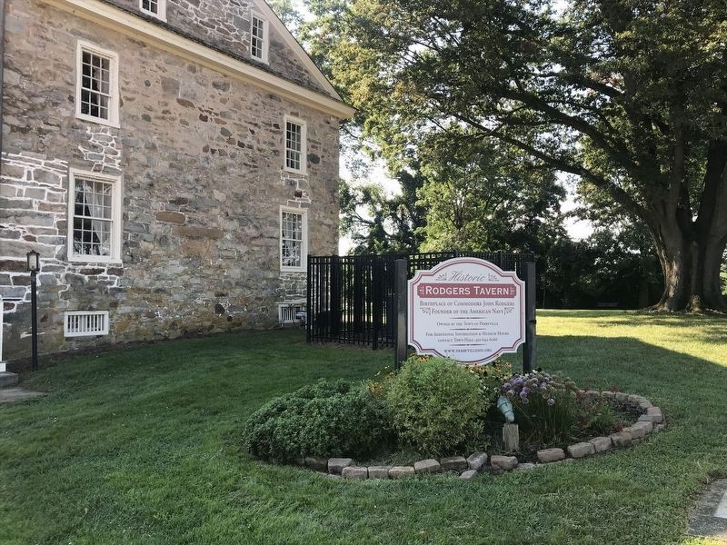 Historic Rodgers Tavern Marker image. Click for full size.