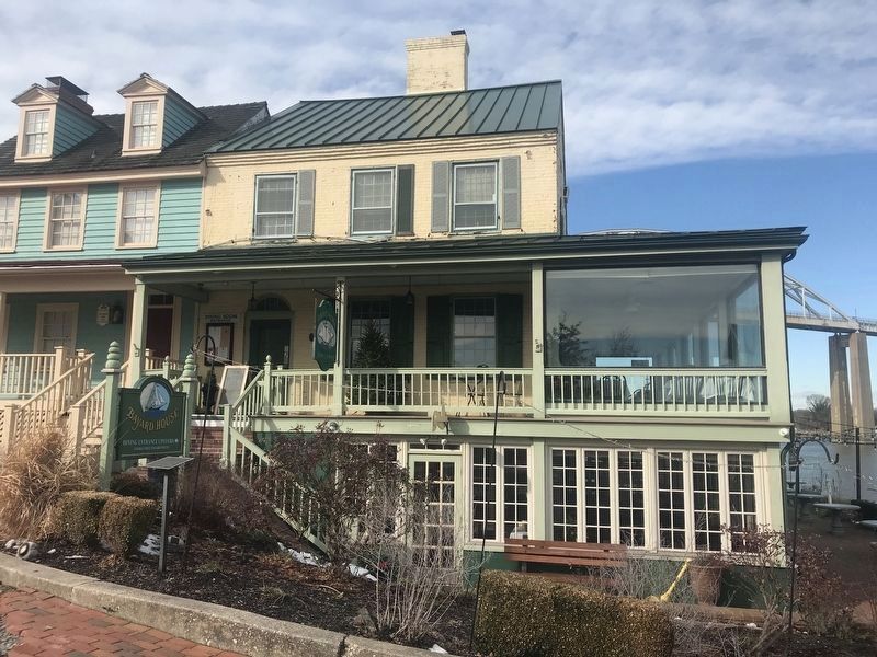 The Bayard House and Marker image. Click for full size.