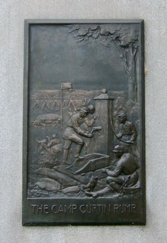 South side of the statue image. Click for full size.