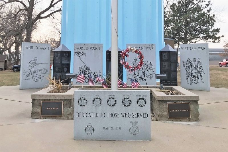 Beresford Veterans Memorial image. Click for full size.