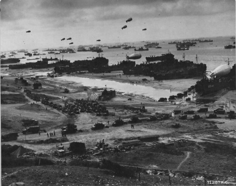 D-Day image. Click for full size.