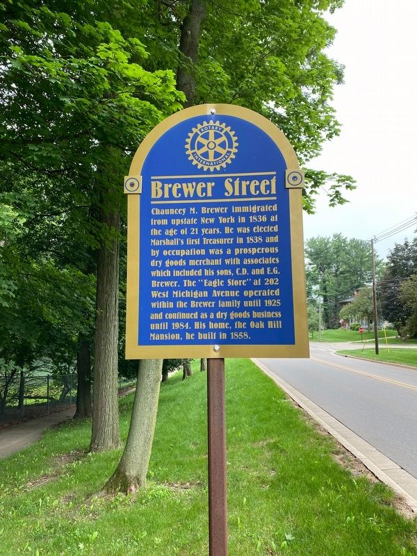 Brewer Street Marker image. Click for full size.