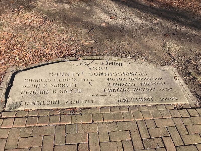 Courthouse Cornerstone image. Click for full size.