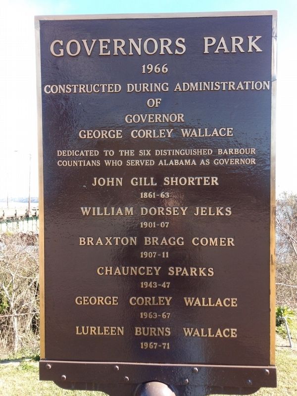 Governor Park 1966 Marker image. Click for full size.
