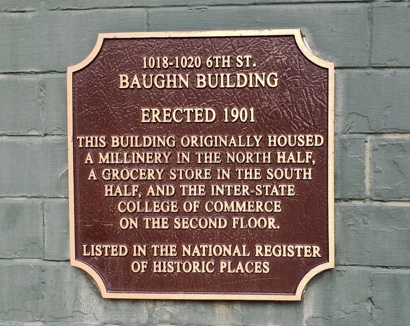 Baughn Building Marker image. Click for full size.