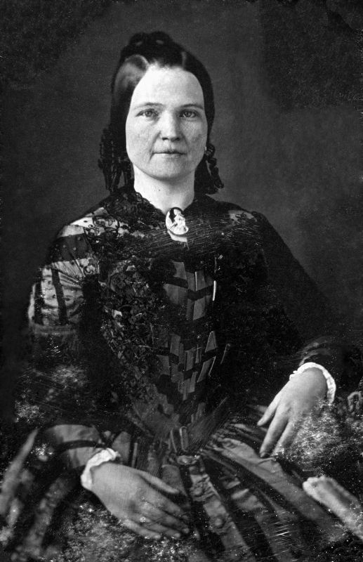 Mary Todd Lincoln, wife of Abraham Lincoln image. Click for full size.