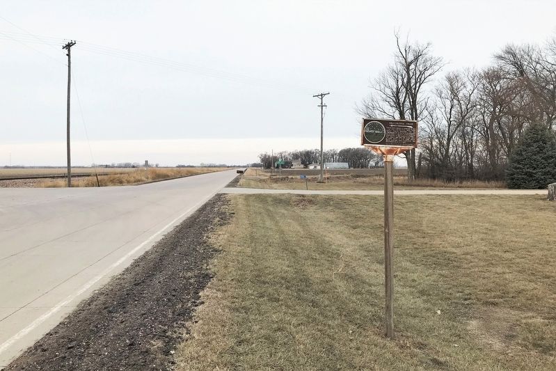 Grasshopper Cross Marker, from the southeast image. Click for full size.