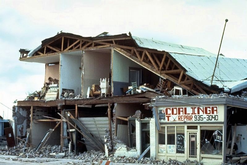 The Earthquake of 1983. Click for full size. The Earthquake of 1983 image. Click for full size.