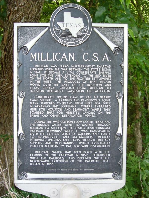 Former 1963 Marker image. Click for full size.