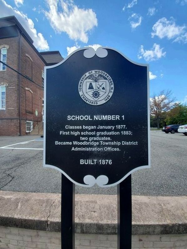 School Number 1 Marker image. Click for full size.