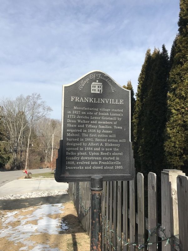 Franklinville Marker image. Click for full size.