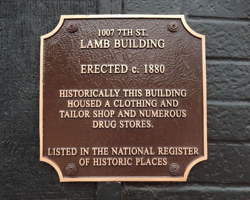Lamb Building Marker image. Click for full size.