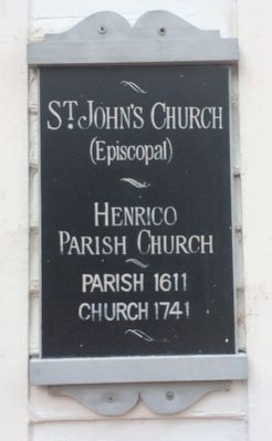 Saint Johns Episcopal Church Marker image. Click for full size.