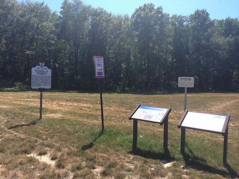 Defenses of Richmond Marker image. Click for full size.