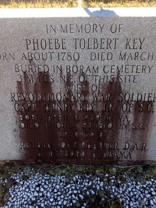 In Memory of Phoebe Tolbert Key Marker image. Click for full size.