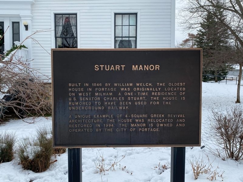 Stuart Manor Marker image. Click for full size.