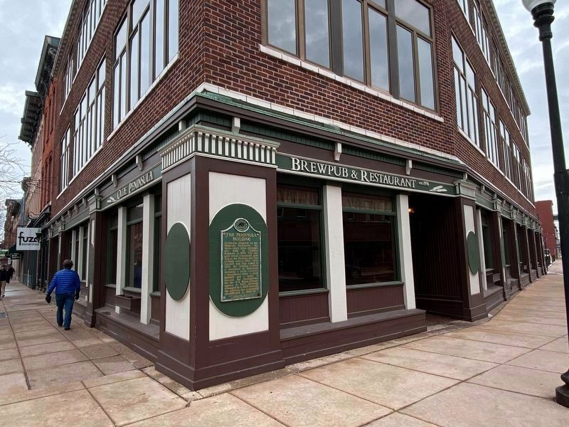 The Peninsula Building Marker image. Click for full size.