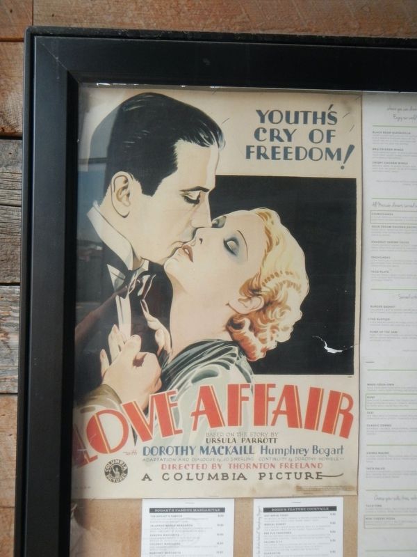 Movie Poster on Display image. Click for full size.