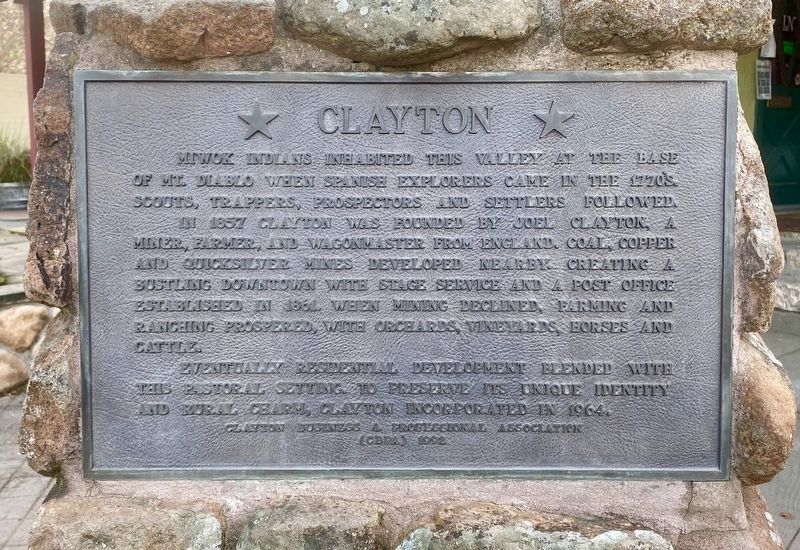 Clayton Marker image. Click for full size.