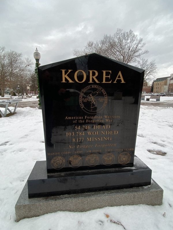 Kalamazoo Korean War Memorial image. Click for full size.